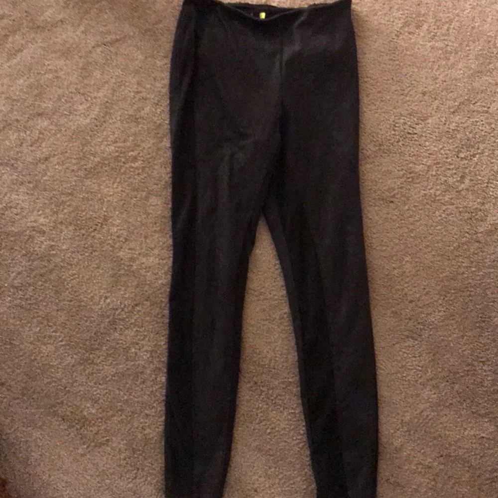 Lysse snake skin suede like leggings size M